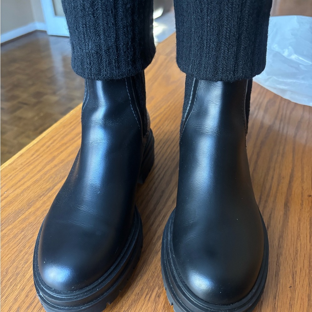 Gianvito Rossi Black Leather Women's Boots